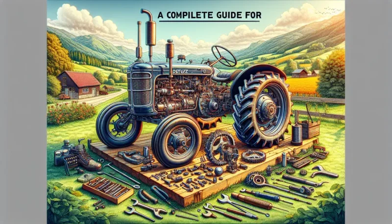 Een complete handleiding voor het onderhouden van je Deutz oldtimer tractor